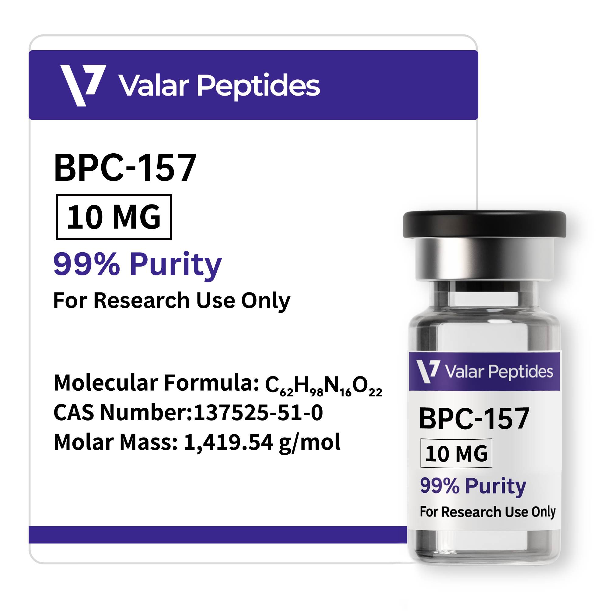 Buy BPC-157 10mg – High-Purity Research Peptide