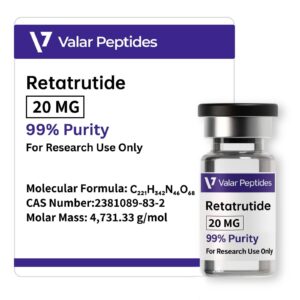 Buy Retatrutide 20mg – High Purity Triple Agonist Peptide for Research