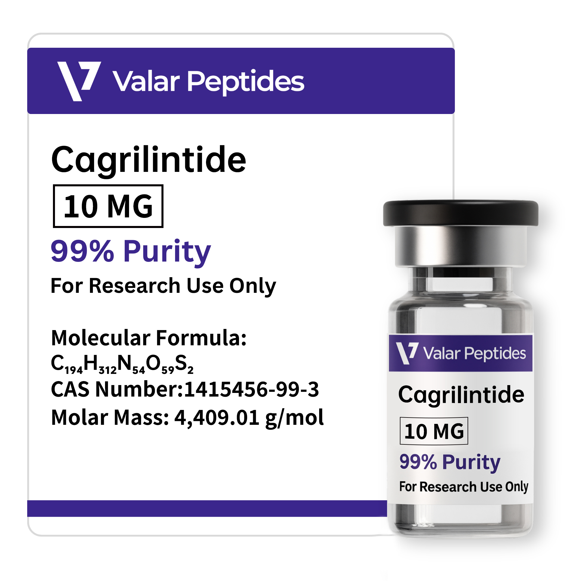 Cagrilintide 10mg - Valar Peptides