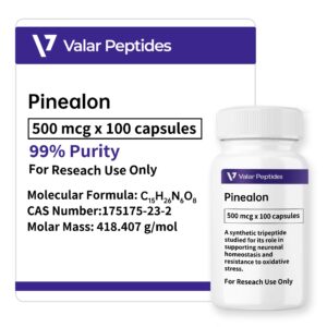 Pinealon Capsules (500 mcg x 100) - Valar Peptides